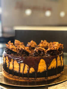 Turtle Cheesecake  | 9" whole cake