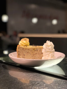 Chocolate Banana Cheesecake - slice