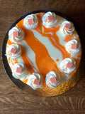 Orange Cream Cheesecake | 9" whole cake