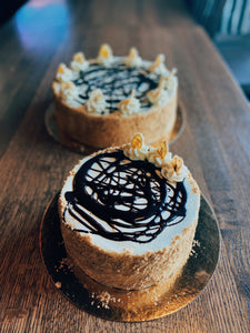 Chocolate Banana Cheesecake - 6" whole cake