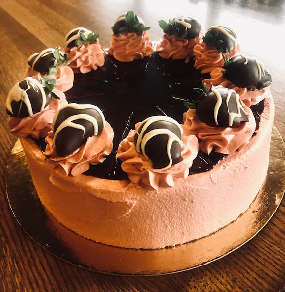Chocolate Strawberry Cheesecake | 9