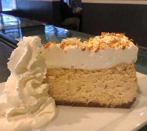 Coconut Cream Pie Cheesecake - 9" whole cake