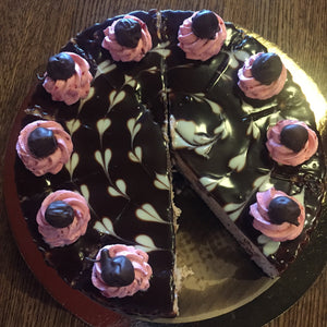 Dark Chocolate Raspberry  |  6" whole cake