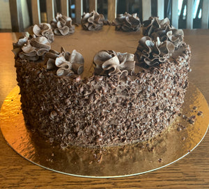 Triple Chocolate Fudge | whole cake